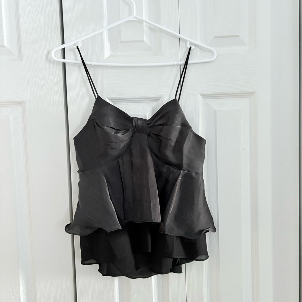 Sugarlips Black Layered Blouse